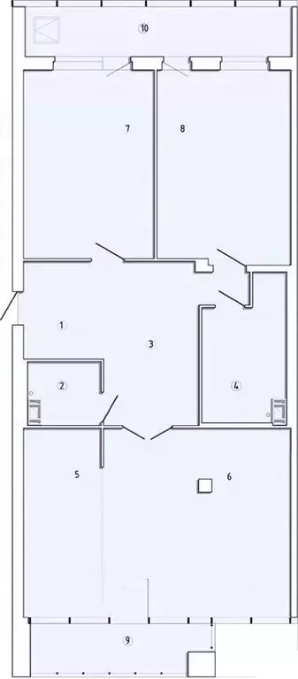 3-к кв. Санкт-Петербург ул. Грота, 1-3Г (139.8 м) - Фото 0