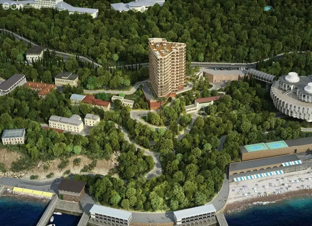 1-комнатная квартира: Курпаты, Алупкинское шоссе, 10 (63.3 м) - Фото 1