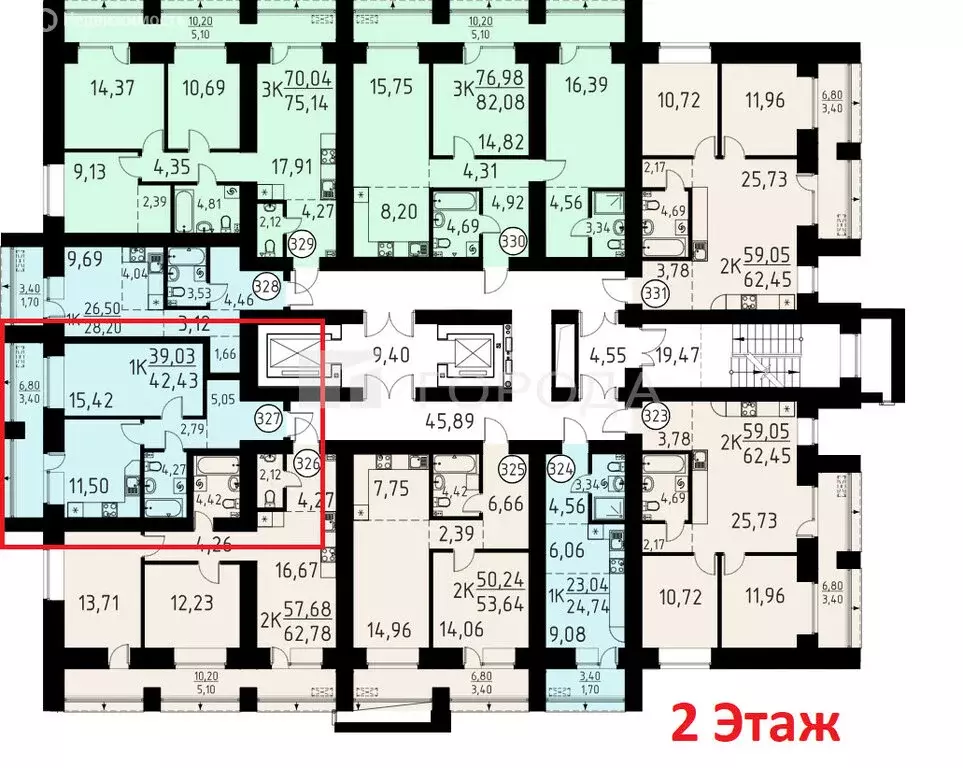 1-комнатная квартира: Кисловка, микрорайон Левобережный, улица Василия ... - Фото 1