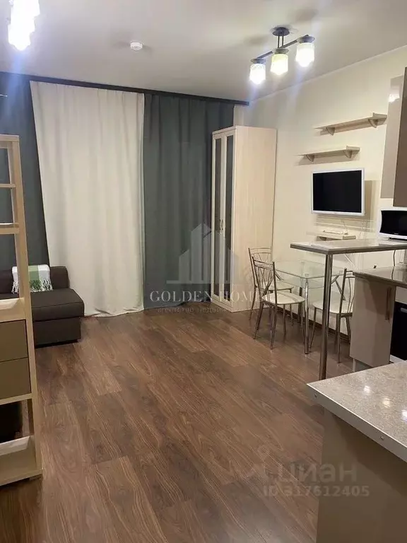 Студия Санкт-Петербург ул. Красуцкого, 3М (27.0 м) - Фото 1