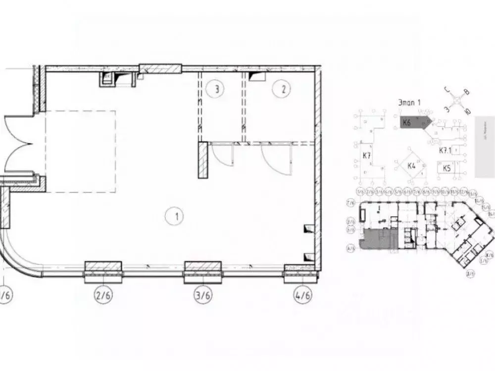 Помещение свободного назначения в Москва наб. Марка Шагала, 15к2 (59 ... - Фото 2