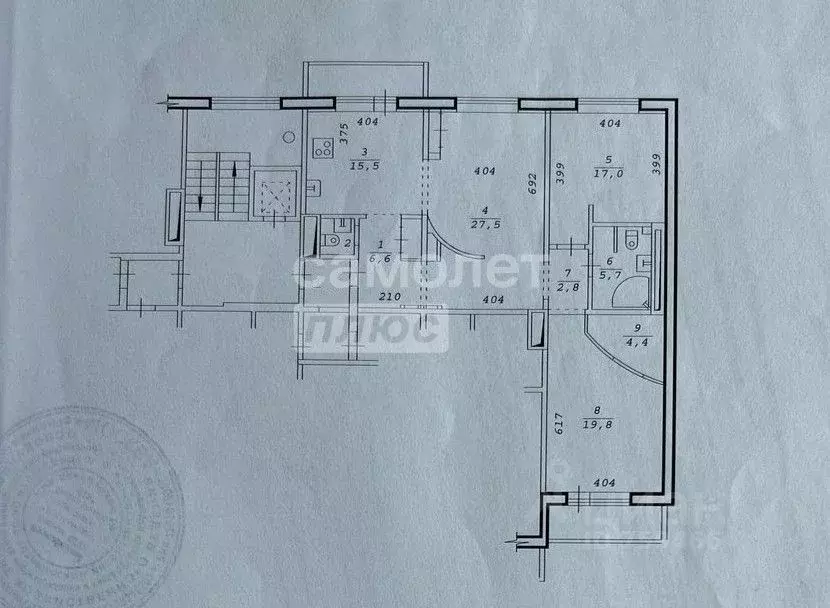 3-к кв. Новосибирская область, Новосибирск Горский мкр, 53 (100.9 м) - Фото 1