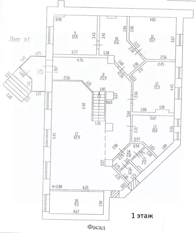 Помещение свободного назначения в Алтайский край, Барнаул ВРЗ мкр, ул. ... - Фото 2