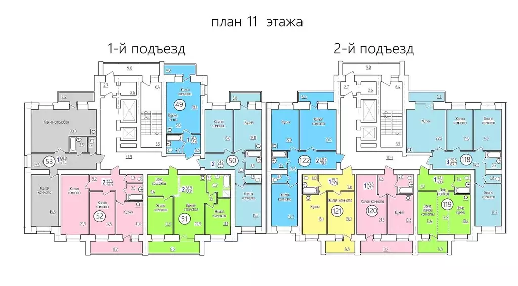 Студия Амурская область, Благовещенск Игнатьевское ш., 10/6 (33.6 м) - Фото 1