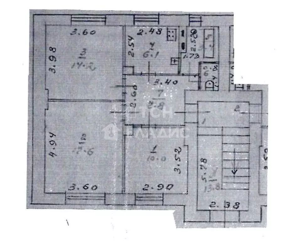 3-к кв. Московская область, Ивантеевка Пушкинский городской округ, ... - Фото 2