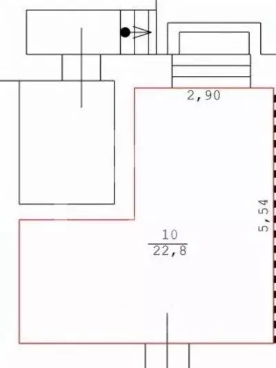 Помещение свободного назначения в Москва Новый Зыковский проезд, 3 (23 ... - Фото 2