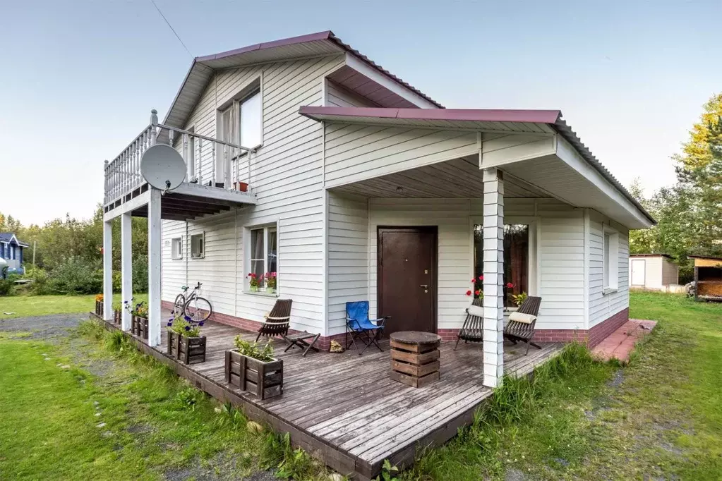 Дом в Карелия, Прионежский район, пос. Новая Вилга ул. Западная, 9 ... - Фото 2