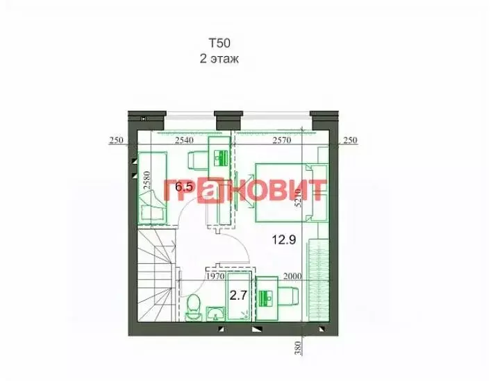 Таунхаус в Новосибирская область, Новосибирский район, Станционный ... - Фото 1