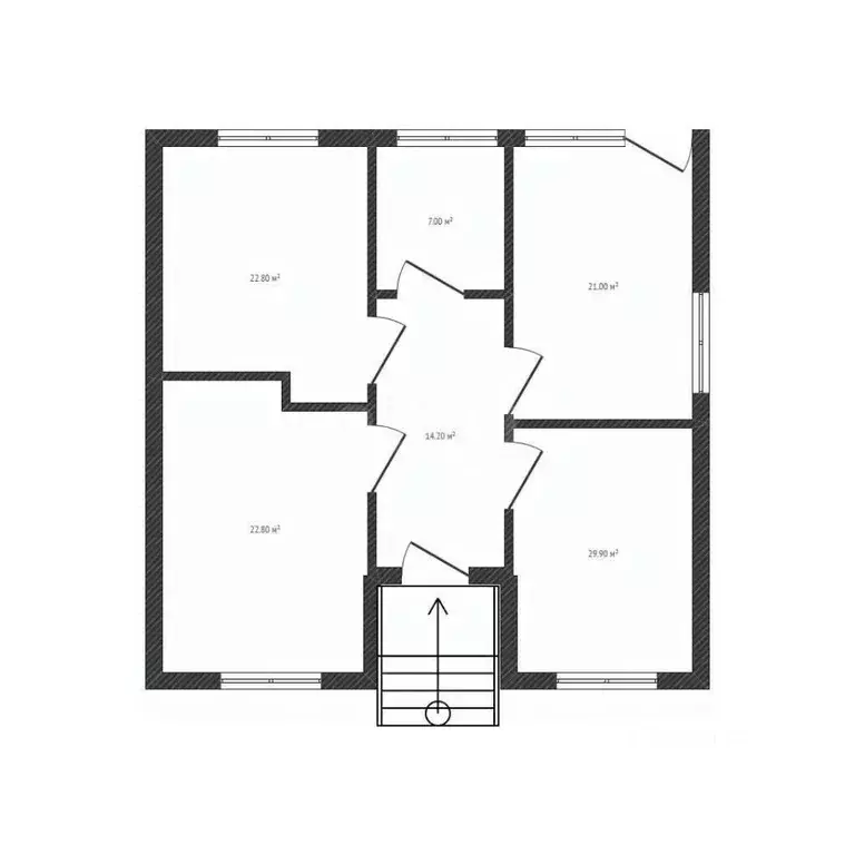 Дом в Брянская область, Брянск Сходненская ул. (100 м) - Фото 2