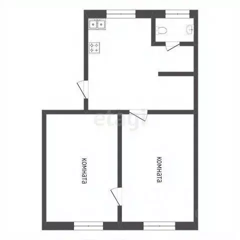 Комната Костромская область, Кострома Малышково мкр, проезд Березовый, ... - Фото 1