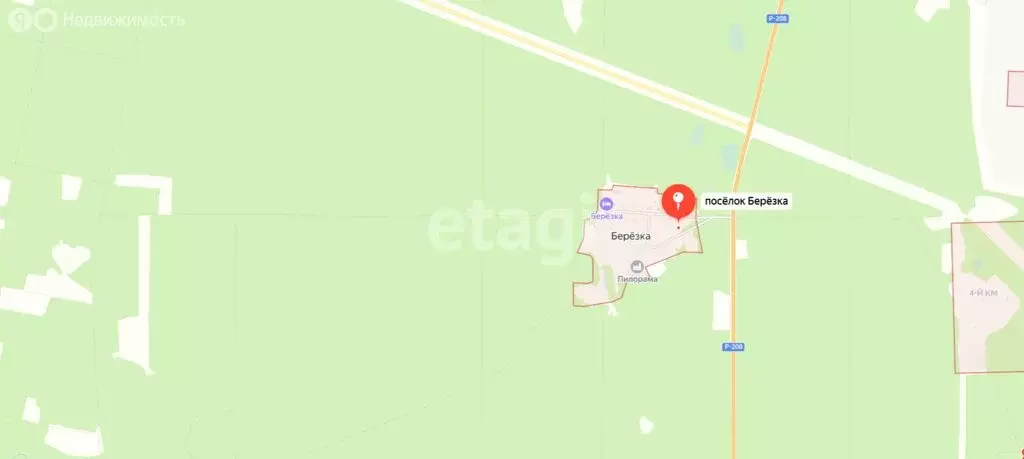 Участок в посёлок Берёзка, Советская улица (10 м) - Фото 1