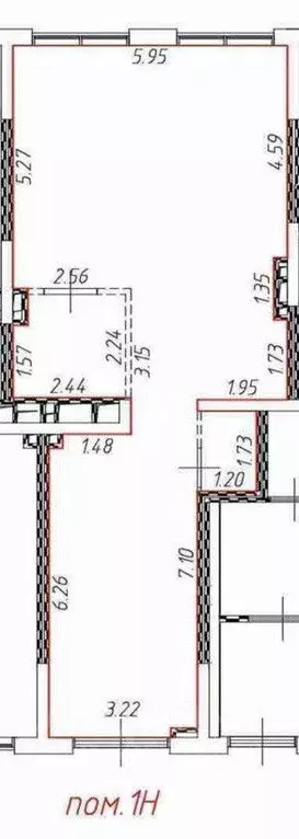 Торговая площадь в Москва Производственная ул., 17 (69 м) - Фото 1