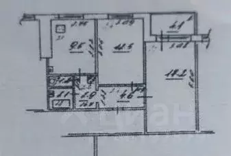 2-к кв. Самарская область, Самара ул. Стара-Загора, 222 (50.3 м) - Фото 2