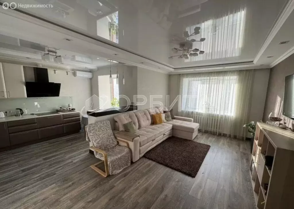 3-комнатная квартира: Тюмень, улица Пермякова, 74 (101.3 м) - Фото 1