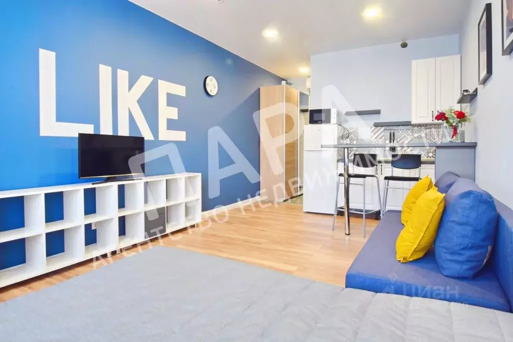 1-к кв. Самарская область, Самара Ленинградская ул., 75 (24.0 м) - Фото 1