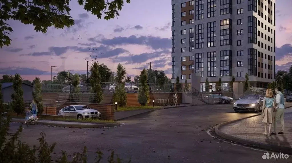 3-к. квартира, 87,7 м, 3/16 эт. - Фото 0