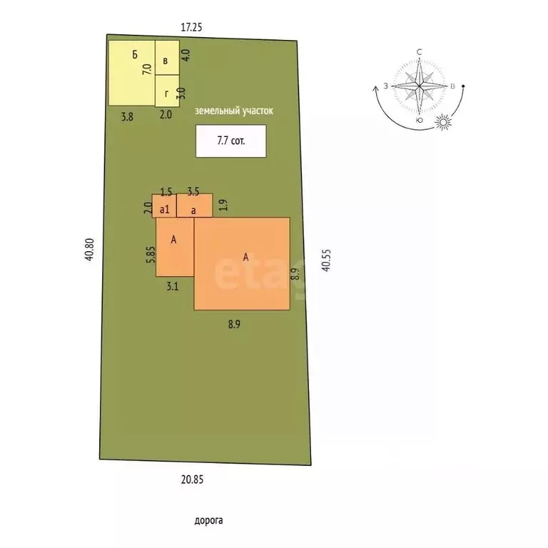 Дом в Ростовская область, Семикаракорск 23-й пер. (200 м) - Фото 2