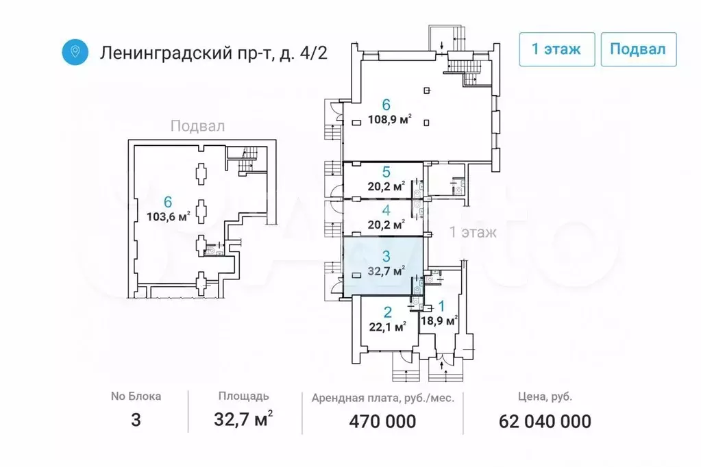 лучшее помещение для бизнеса - Фото 0