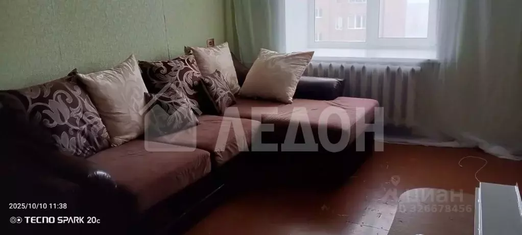 1-к кв. Омская область, Омск Мельничная ул., 89к3 (29.0 м) - Фото 1