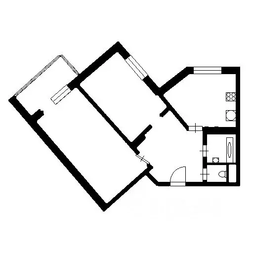 2-к кв. Воронежская область, Воронеж бул. Олимпийский, 12 (63.3 м) - Фото 2