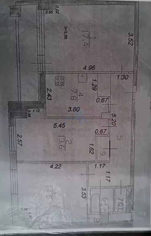 3-к кв. Татарстан, Казань ул. Лукина, 2/15 (67.0 м) - Фото 1