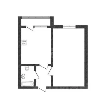 1-к кв. Смоленская область, Смоленск ул. Звездная, 2А (36.0 м) - Фото 2