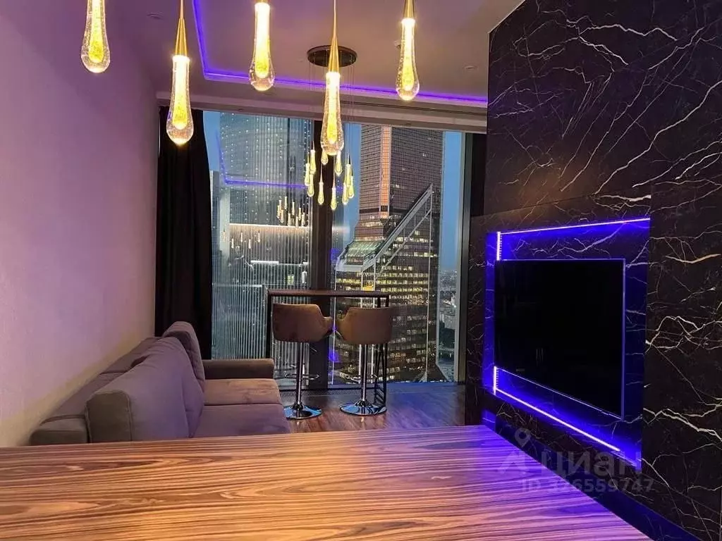 2-к кв. Москва 1-й Красногвардейский проезд, 22с1 (53.0 м) - Фото 1