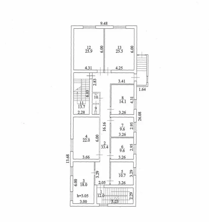 Помещение свободного назначения (25.9 м) - Фото 2