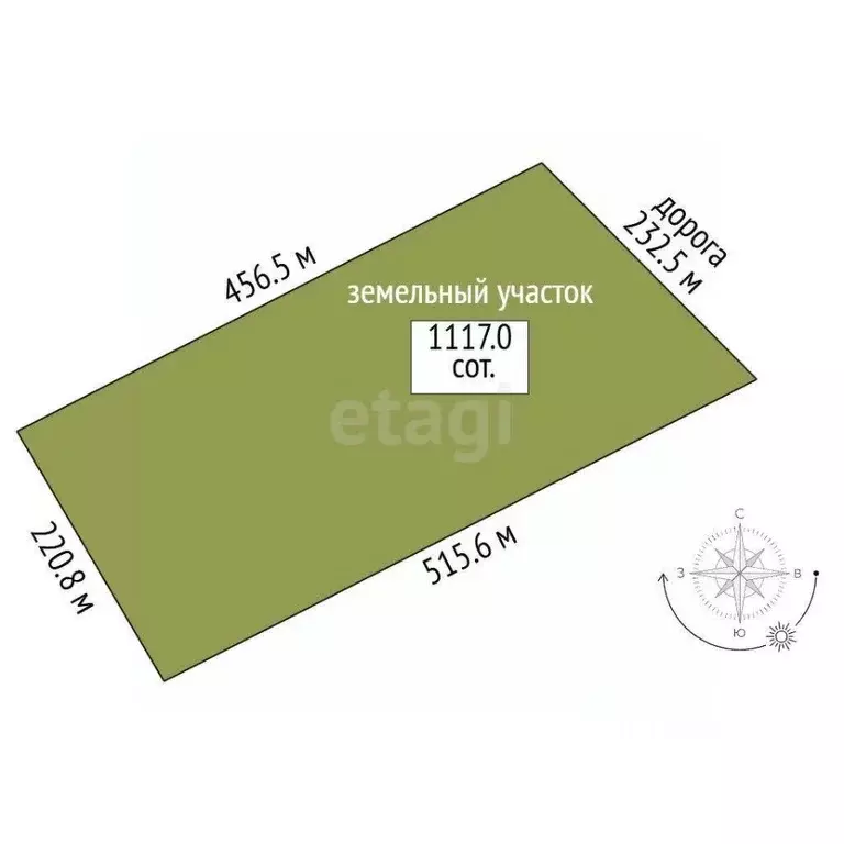 Участок в Крым, Ленинский район, Семисотское с/пос, с. Каменское ул. ... - Фото 2