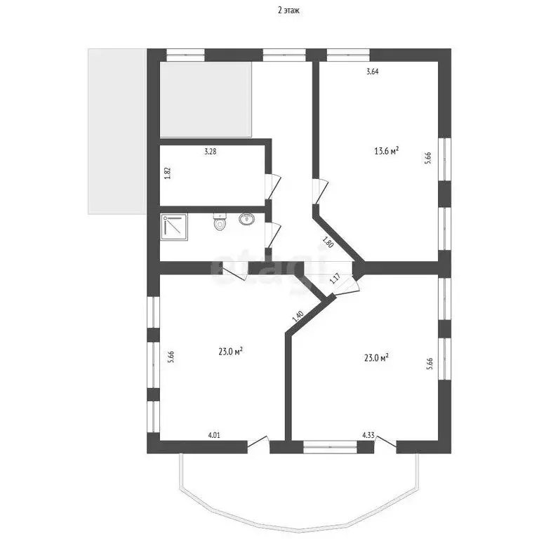 Дом в Альметьевск, улица Фурманова (178.3 м) - Фото 2