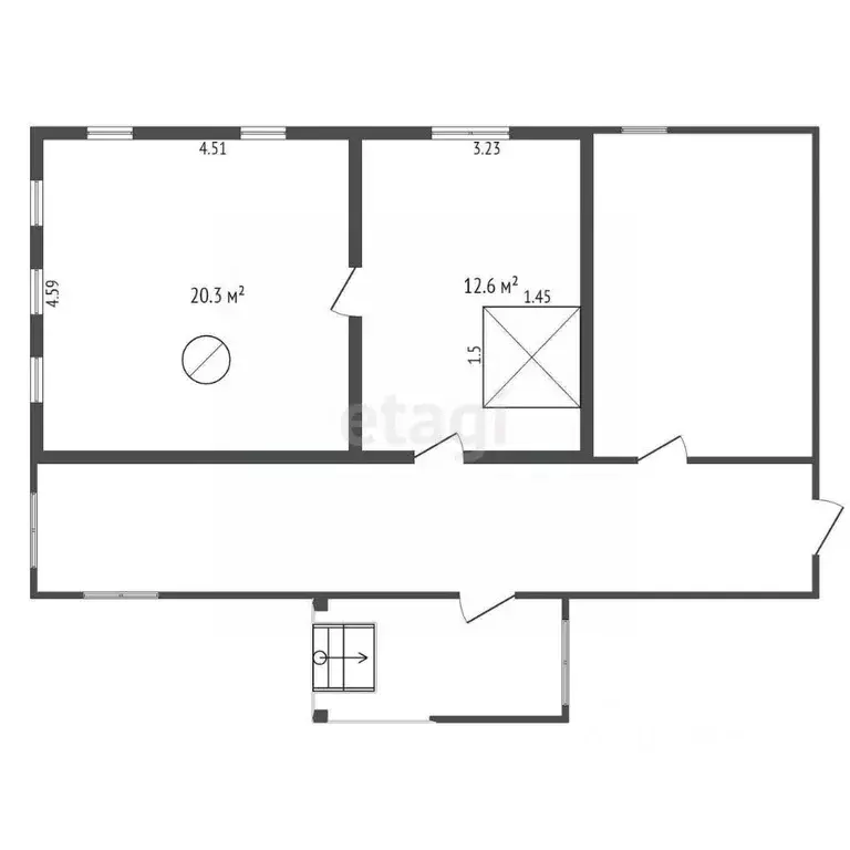 Дом в Мордовия, Ичалковский район, с. Лада Комсомольская ул., 26 (33 ... - Фото 2