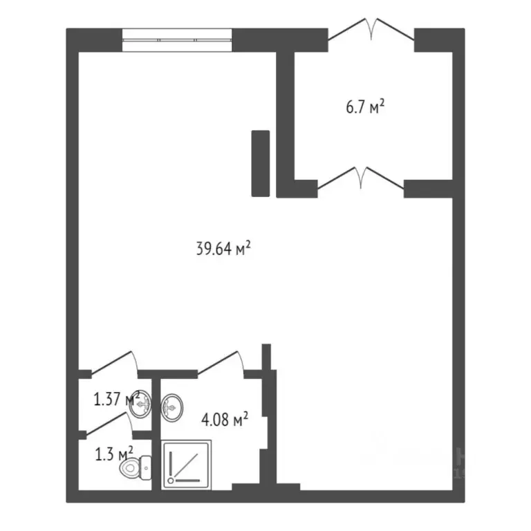Помещение свободного назначения в Тюменская область, Тюмень ул. ... - Фото 2