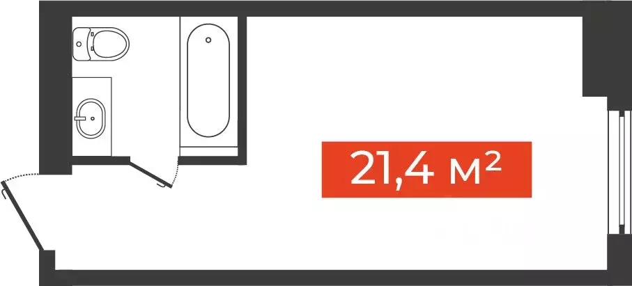 1-к кв. Новосибирская область, Новосибирск Большевистская ул., 14 ... - Фото 1