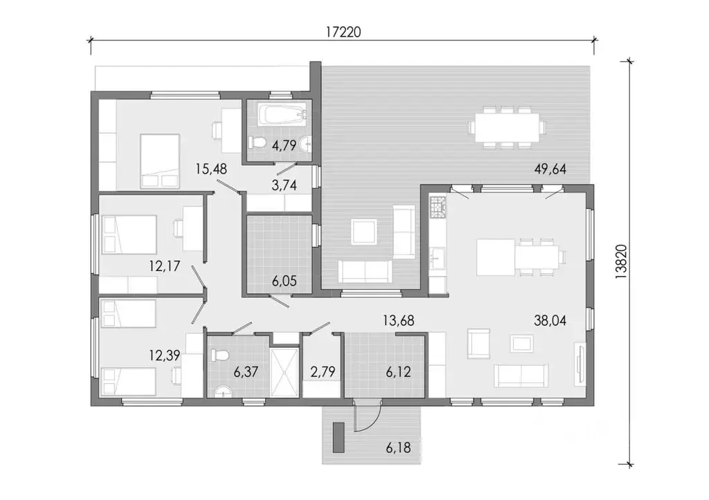 Дом в Свердловская область, Ревда пер. Лесной (122 м) - Фото 1