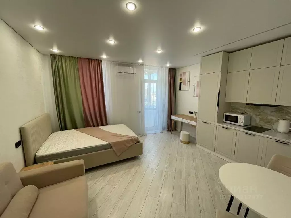 Студия Ростовская область, Ростов-на-Дону ул. Нансена, 109/6 (30.0 м) - Фото 1