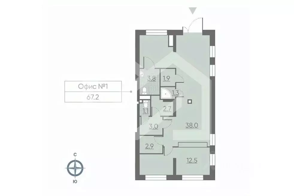 Помещение свободного назначения в Москва Производственная ул., 19к1 ... - Фото 2