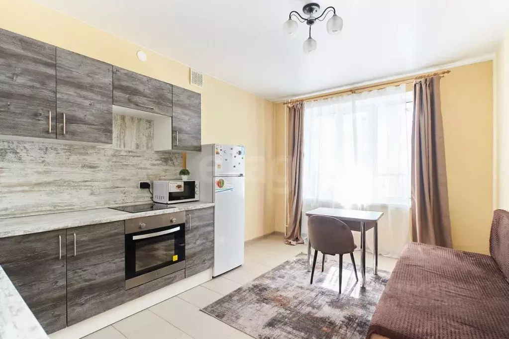 1-к кв. Тюменская область, Тюмень Ставропольская ул., 97к2 (38.3 м) - Фото 1