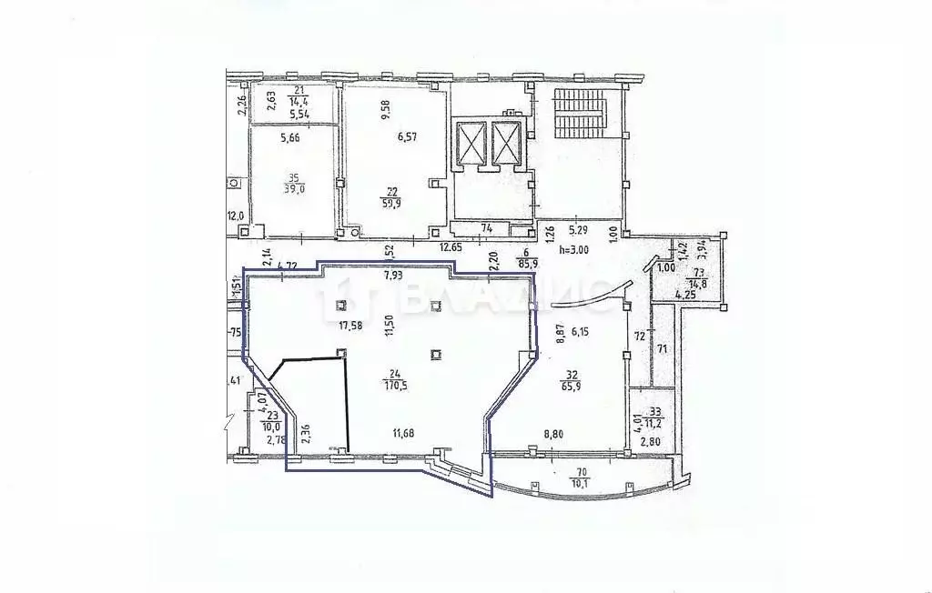 Офис в Новосибирская область, Новосибирск ул. Державина, 28 (171 м) - Фото 1