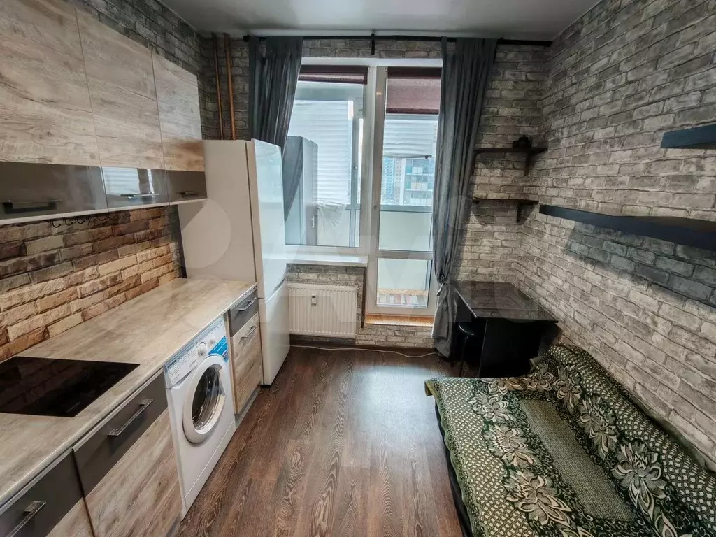 1-к. квартира, 32,6 м, 6/14 эт. - Фото 1