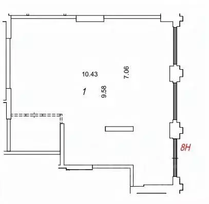 Помещение свободного назначения в Москва ул. Нижние Мневники, 12 (100 ... - Фото 2