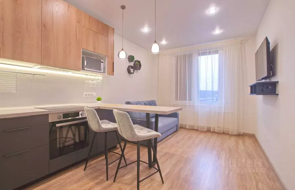 1-к кв. Санкт-Петербург пер. Ипподромный, 1к1 (38.0 м) - Фото 1