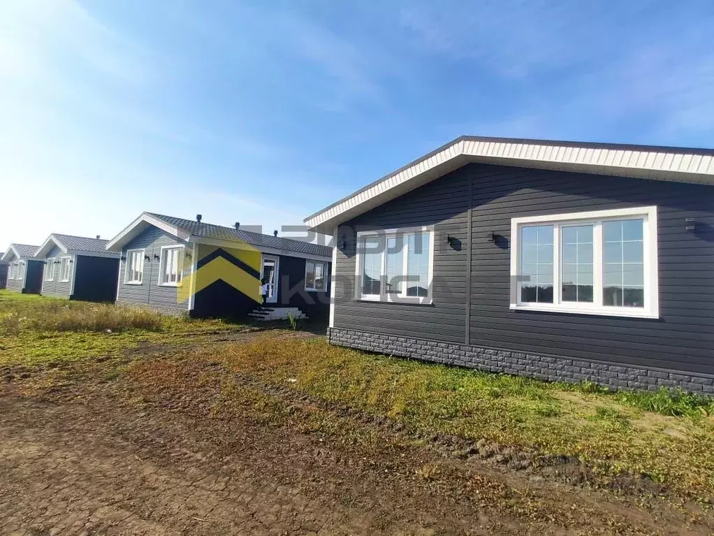 Дом в Омская область, Омский район, с. Пушкино ул. Святого Сергия ... - Фото 1