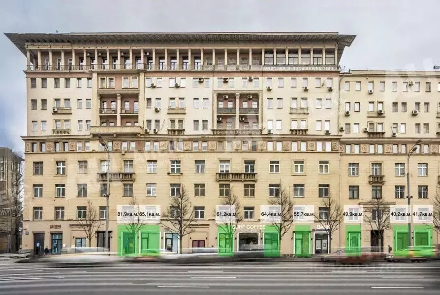 Помещение свободного назначения в Москва ул. Земляной Вал, 25 (82 м) - Фото 1