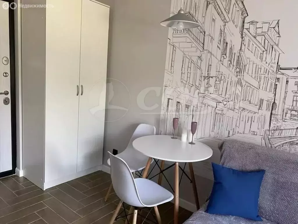 Квартира-студия: Тюмень, улица Червишевский Тракт, 68А (13 м) - Фото 1