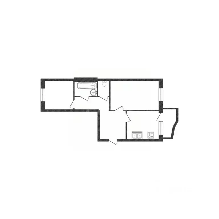 2-к кв. Костромская область, Кострома Рабочий просп., 11 (54.8 м) - Фото 2