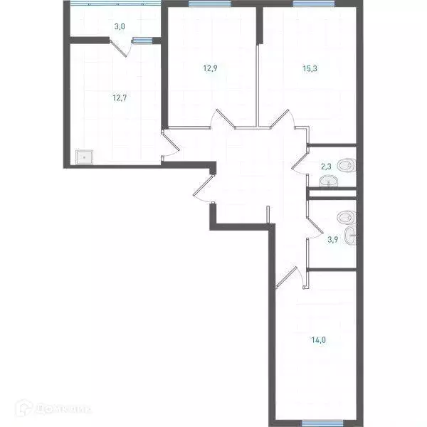 Продаётся 3-к квартира, 77.1 м - Фото 1