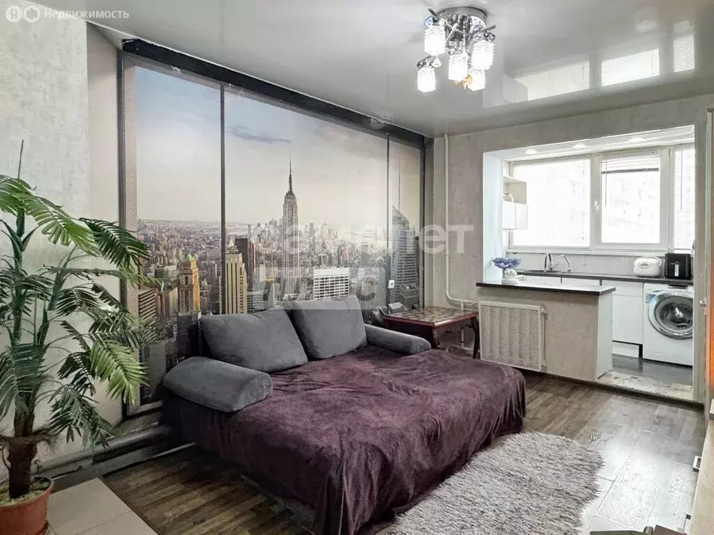 Квартира-студия: Киров, Первомайский район, Заводская улица, 6 (22.8 ... - Фото 2