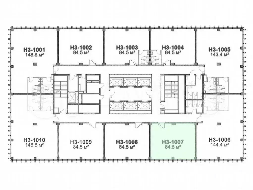 Продам офисное помещение, 84.5 м - Фото 0