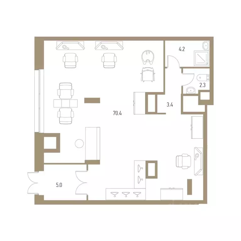 Помещение свободного назначения в Санкт-Петербург Херсонский проезд, 6 ... - Фото 1