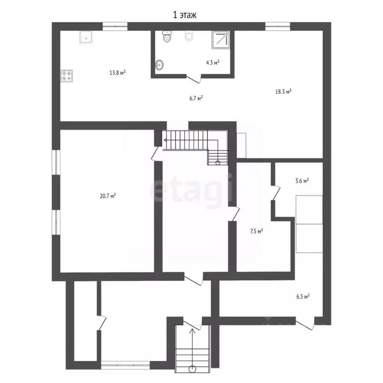 Дом в Амурская область, Благовещенск Нагорная ул., 84 (274 м) - Фото 2